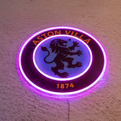 AVL FC Badge Neon