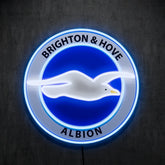 Brighton FC Badge Neon