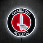 Charlton Athletic FC Badge Neon