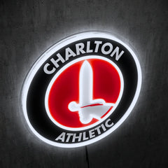 Charlton Athletic FC Badge Neon