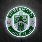 Hibernian FC Badge Neon