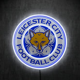 Leicester City FC Badge Neon