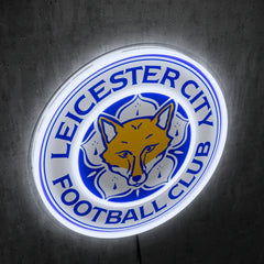 Leicester City FC Badge Neon