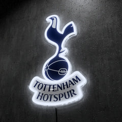 Tottenham Hotspur FC Badge Neon