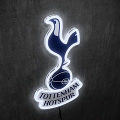 Tottenham Hotspur FC Badge Neon