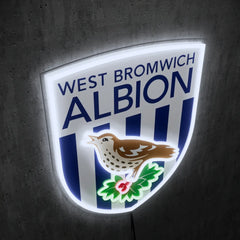 WBA FC Badge Neon