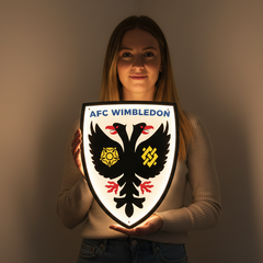 AFC Wimbledon wall-mounted sign