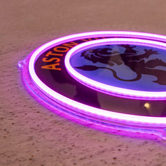 AVL FC Badge Neon