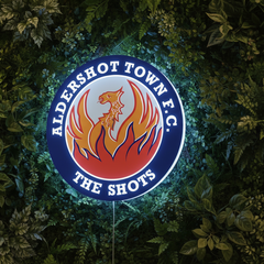Aldershot Town F.C wall-mounted sign