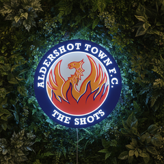 Aldershot Town F.C wall-mounted sign