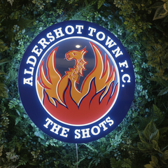 Aldershot Town F.C wall-mounted sign