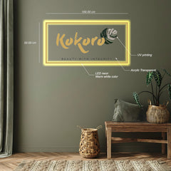 Kokoro Acrylic Sign | 39.4" (100cm)