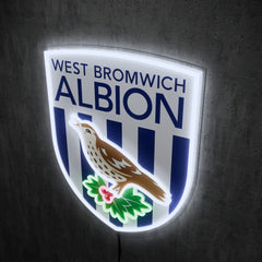 WBA FC Badge Neon